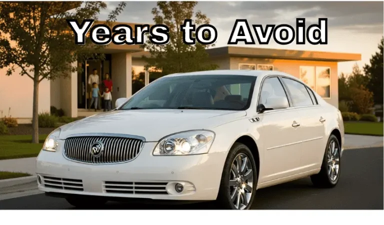 Buick Lucerne Years to Avoid